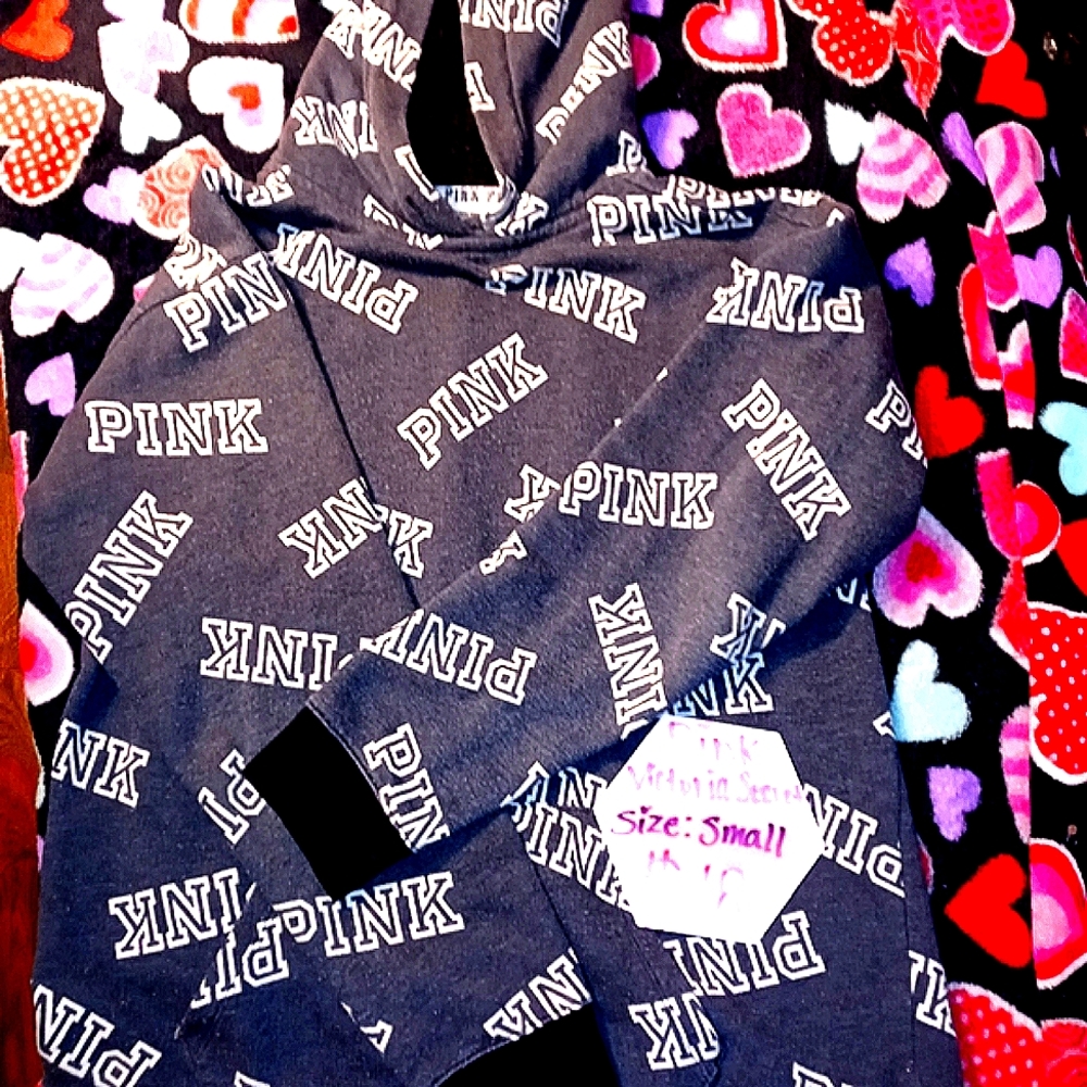 Pink Victoria's Secret pullover hoodie